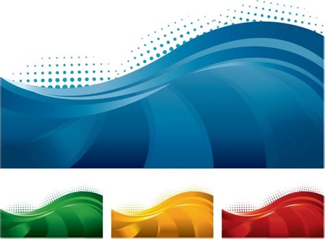 Abstract Banners Free Vector In Adobe Illustrator Ai Ai