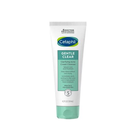 Cetaphil Gentle Clear Clarifying Acne Cleanser 124ml Shopee Singapore