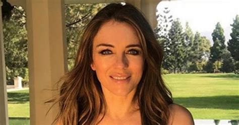 Liz Hurley 53 Spills From All Angles In Skimpy Swimwear ‘ageing Like