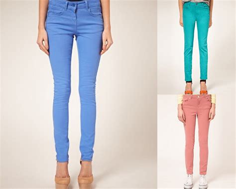 Particularly Practically Pretty Obsessed Colorful Jeans