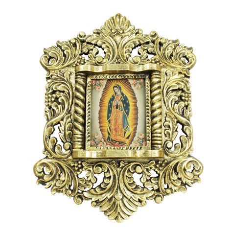 Virgen De Guadalupe Galicam Artesanías Decoración Joyería