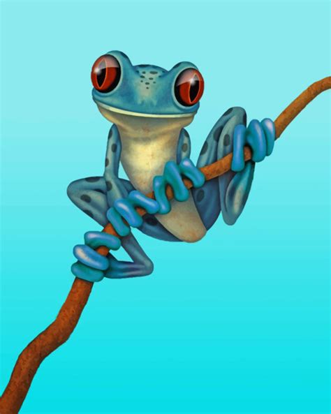 Blue Frog Paint By Numbers Num Paint Kit