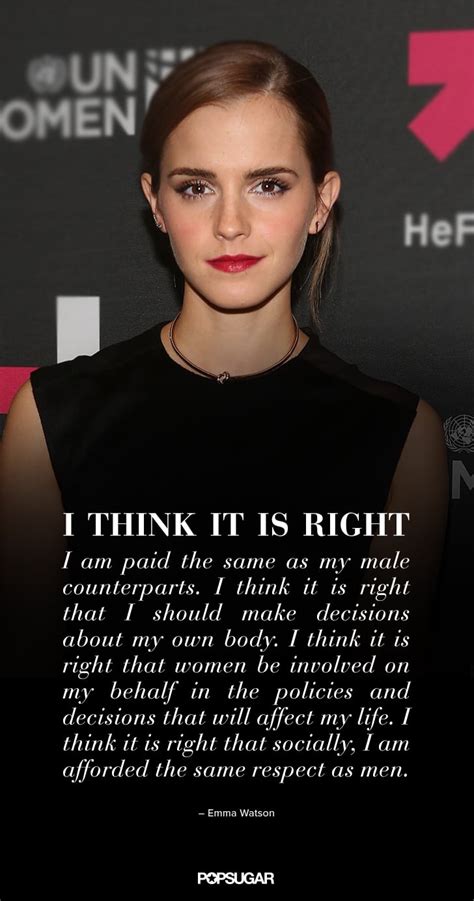 Emma Watson Launched The Heforshe Campaign Best Moments For Women In 2014 Popsugar Love