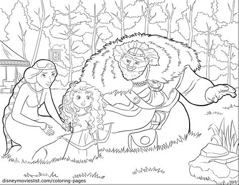 Color our princess merida coloring page & kids can celebrate the brave movie. Merida Brave Coloring Pages at GetColorings.com | Free ...