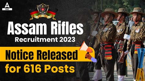 Assam Rifles New Vacancy 2023 Assam Rifles Tradesman Recruitment 2023