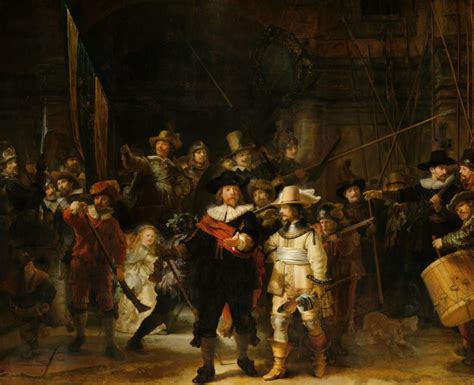 The Night Watch By Rembrandt Van Rijn Daily Dose Of Art