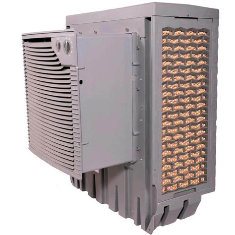 Hessaire Cfm Volt Speed Front Discharge Window Evaporative Cooler For Sq Ft