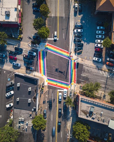 Collection 97 Pictures Rainbow Crosswalk Atlanta Photos Stunning