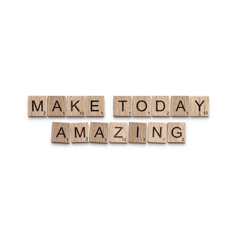 Make Today Amazing Life Quote Printable Home Office