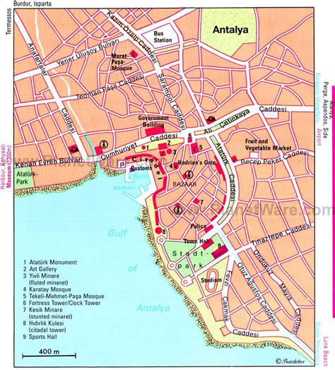 Map Of Antalya Mapofmap1