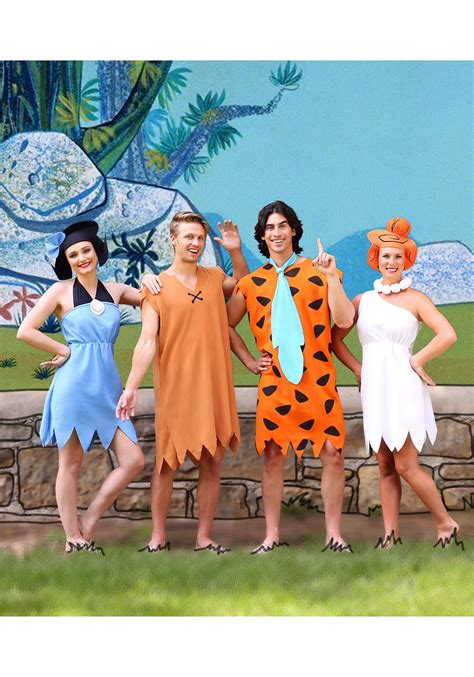 Discounted Price Featured Products Adult Flintstones Barney Rubble Fancy Dress Costume Mens