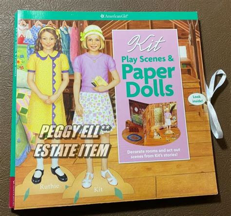 American Girl Rebecca Pop Up Play Scenes And Paper Dolls Rebeccas For