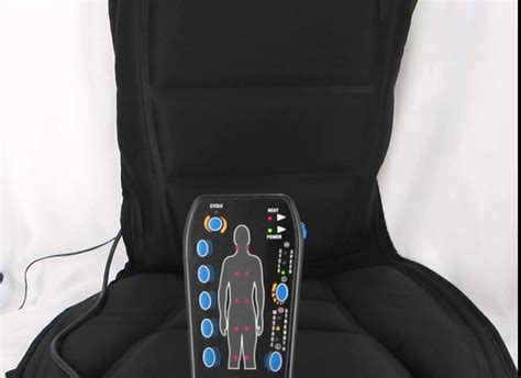Homedics Back Massage Heat Chair Cushion Youtube