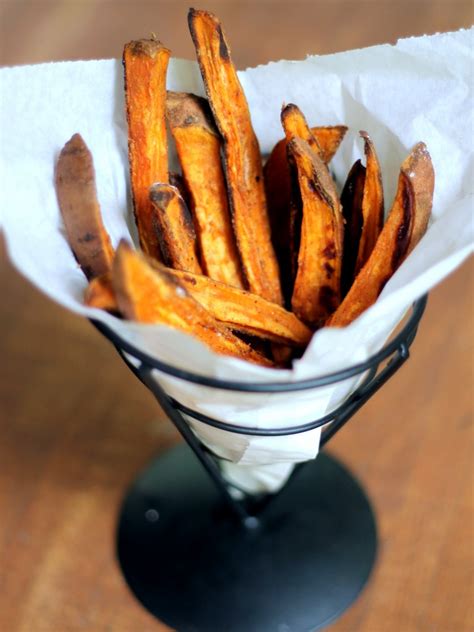 With the combination of spices, it balances out the sweetness of the. Baked Sweet Potato Fries with Homemade Honey Mustard ...