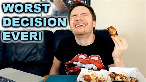 Reenacting Great Movies While Eating Spicy Wings YouTube