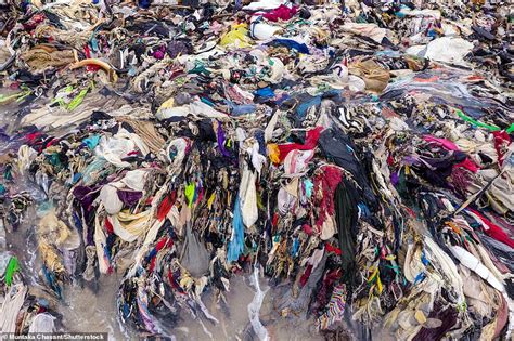 Giant Piles Of Britains Unwanted Clothes Wash Up On Ghanas Beaches