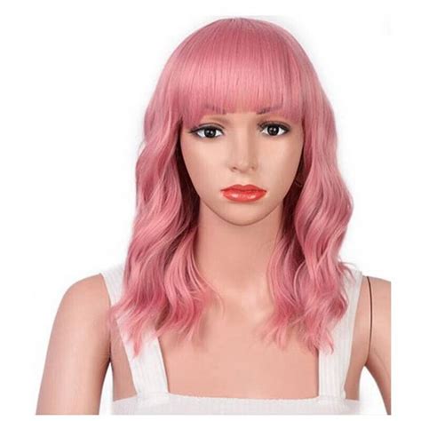 Bangs For Round Face Bob With Bangs Wigs With Bangs Round Faces Quality Hair Extensions