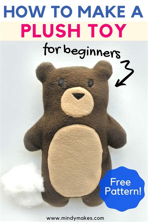 How To Make A Plushie Easy Beginner S Guide Free Pattern Artofit