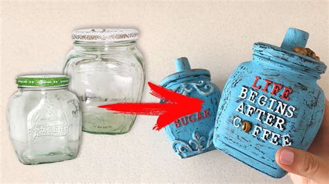 DIY Simple Idea From Glass Jars Recycling Ideas Cardboard Craft