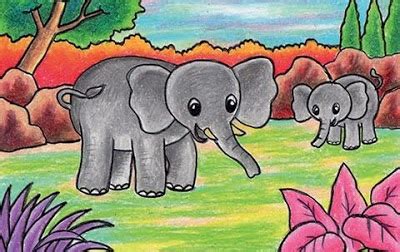 Pada kesempatan kali ini kita akan berbicara tentang contoh gajah. Gambar Mewarnai Bentuk Gajah Yang Lucu - Gambar Mewarnai