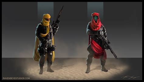 Desert Soldiers Travis Lacey Concept Art Sci Fi Concept Art Alien