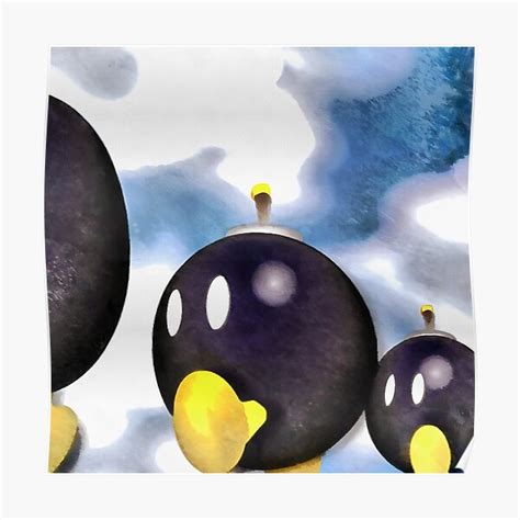 bob omb poster for sale by classictwist redbubble