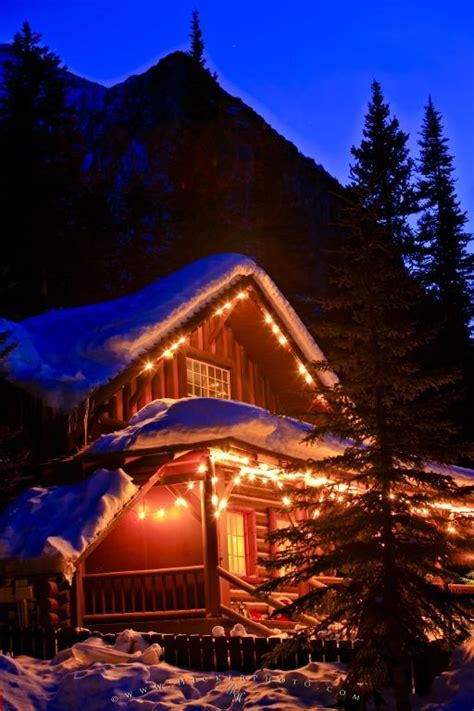 44 Log Cabin In Snow Wallpapers Wallpapersafari