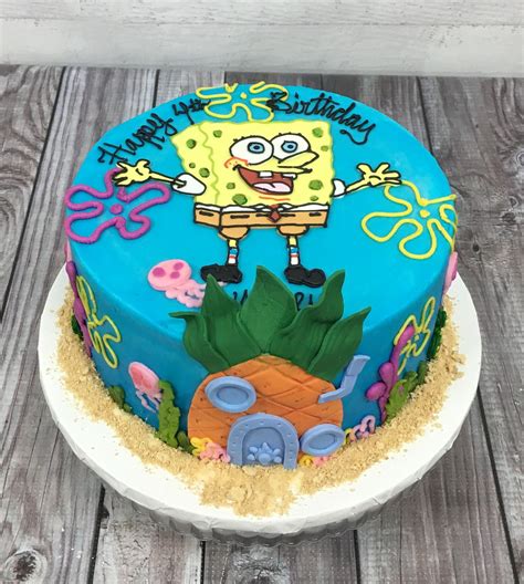 Spongebob Birthday Cake Pics