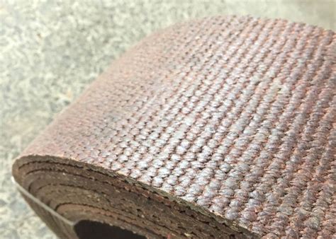 Brown Woven Brake Lining Roll Shock Resisting Friction Lining Material