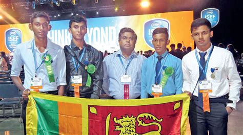 Sri Lankan Students Win 2 Grand Awards And Special Award At Intel