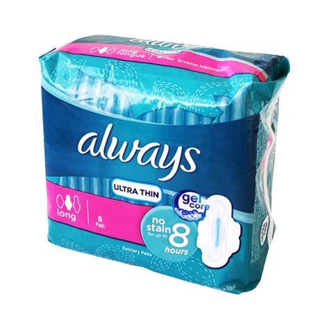 Always Ultra Thin Long Pad 8 Pads Shoponclick