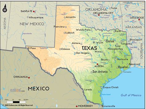 10 Images Map Of Texas