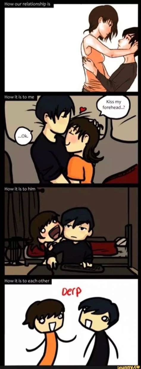I Think I Love A Derp Relationship Relationship Comics Cute Couple