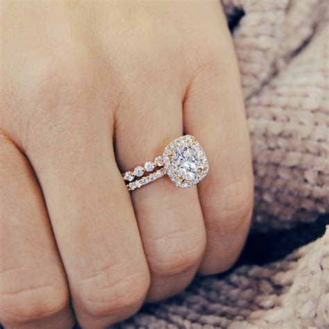 Cushion Cut Diamond Engagement Rings Ascot Diamonds