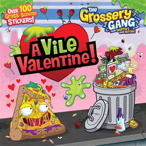 grossery gang a vile valentine book by buzzpop official publisher page simon and schuster