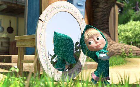 Masha And The Bear Hd Wallpaper 1920x1080 Pictures To Pin On Pinterest