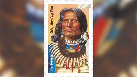 Chief Standing Bear Is Honored On A Usps Forever Stamp Cnn