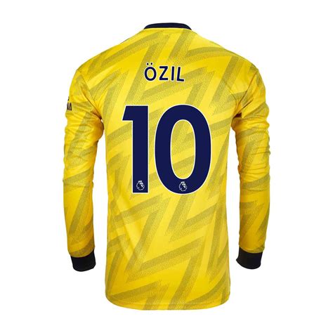 201920 Adidas Mesut Ozil Arsenal Away Ls Stadium Jersey Soccerpro