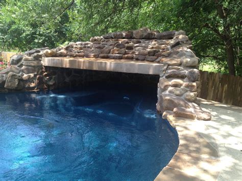 Grotto Features New Wave Pools Austin Grotto Pool Custom Swimming