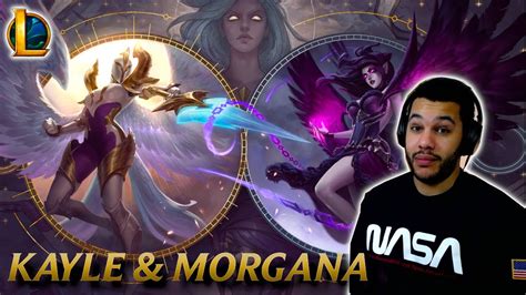 Kayle And Morgana Champion Review League Of Legends Reaction