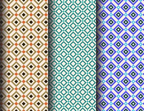Colorful diamond patterns 1255908 - Download Free Vectors, Clipart ...