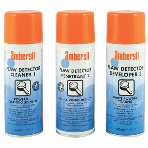 Ambersil Dye Penetrant Non Destructive Testing System Flaw Detector