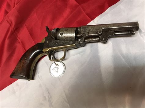 Colt 1849 Pocket Revolver 1852 Production 4″ Barrel 31 Percussion