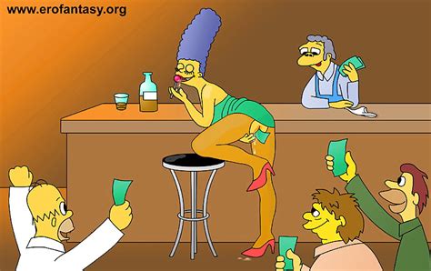 Rule 34 Barney Gumble Female Homer Simpson Human Lenny Leonard Male Marge Simpson Moe Moe