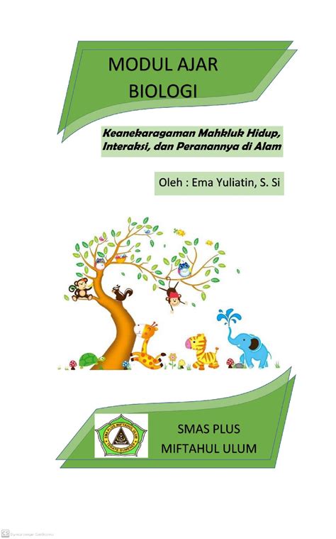 Modul Ajar Ekosistem Kelas X Kurikulum Merdeka Imagesee Images And