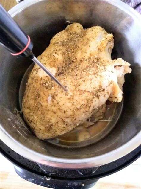 I have tried cooking ground turkey instant pot recipes from frozen completely through, and was disappointed by tough, chewy meat. Can You Cook Turkey in an Instant Pot? - Eat Like No One Else