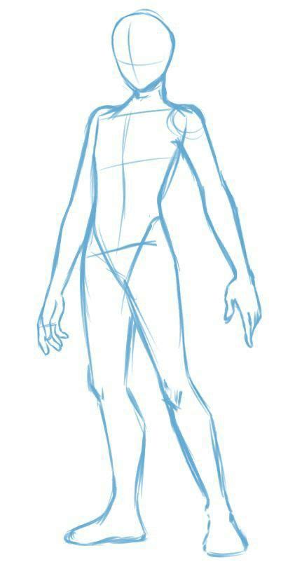 Como Dibujar Cuerpos Paso A Paso Con Lapiz Drawing Body Poses Figure