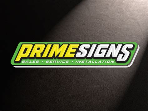 Prime Signs By Brendan Collins On Dribbble