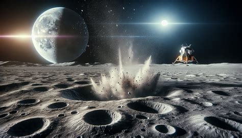 Innovative Nasa Simulations Predict Lunar Lander Impact On Moons Surface