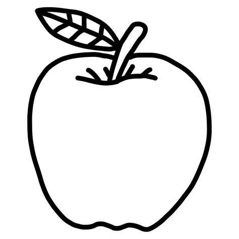 10 Best Printable Apple Template Preschool In 2022